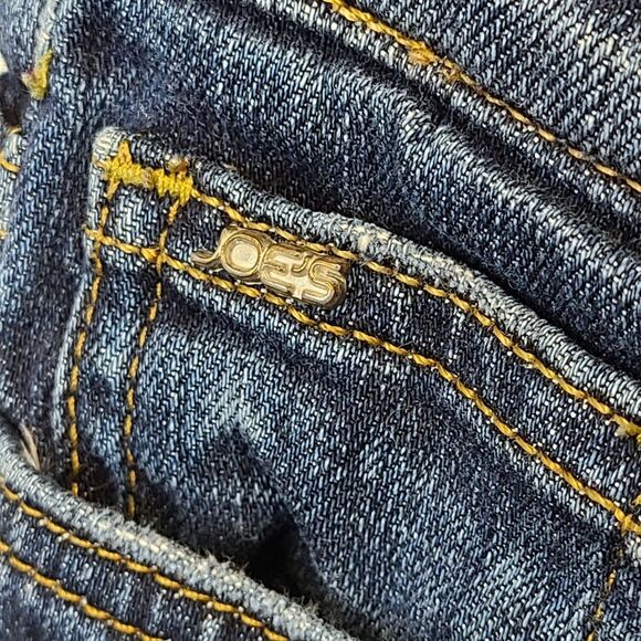 Joe's Jeans Women's 27 The Rocker Fit Burke Wash Flare Denim Jeans - Picture 15 of 16